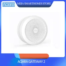 Xiao mi jia Aqara концентратор, mi концентратор с RGB светодиодный Ночной светильник, смарт-работа с Apple Homekit и Aqara Smart App