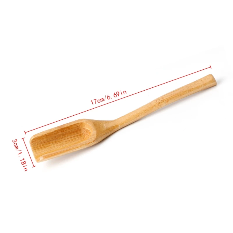 Новая бамбуковая чайная, кофейная ложка Лопата матча Порошковая ложка, совок Китайский инструмент кунг-фу