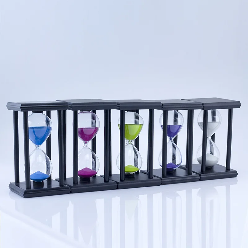 Home Accessories Decoration Modern Minimalist Creative Ornament Sand Clock Timer Glasswork Decoration Students Gift
