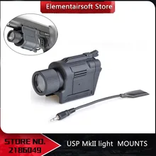 Элемент Тактический Пистолет Свет USP MkII Оружие света с пультом ду 220 люмен EX365