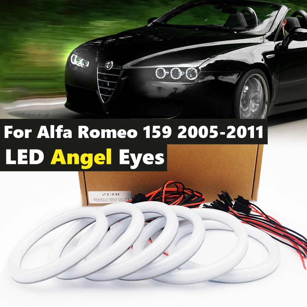 Для Alfa Romeo 159 2005-2011 Хлопок комплект светодиодов глаза ангела отлично Ультра яркое