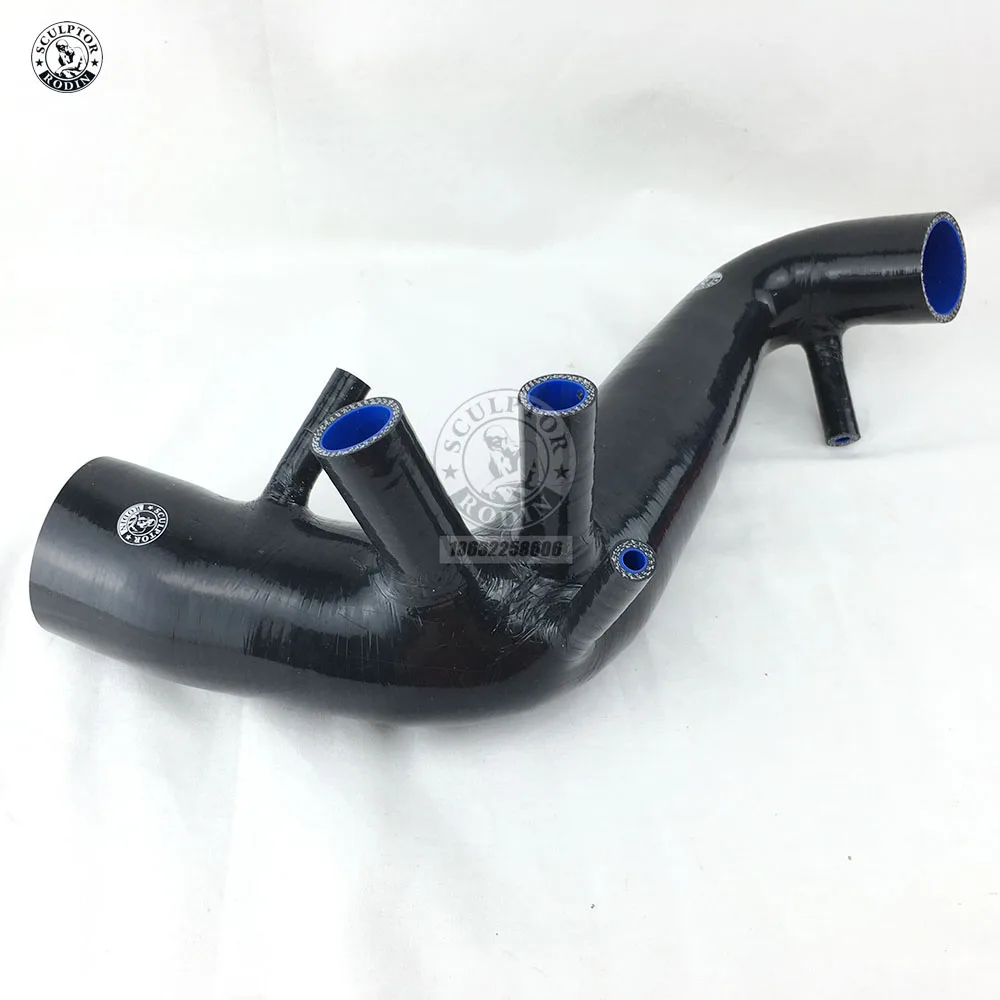 Комплект силиконовых впускных шлангов для V W Polo 1,8 T GT I 9N Ibiza FR MK4 Cupra(1 шт.) красный/синий/черный