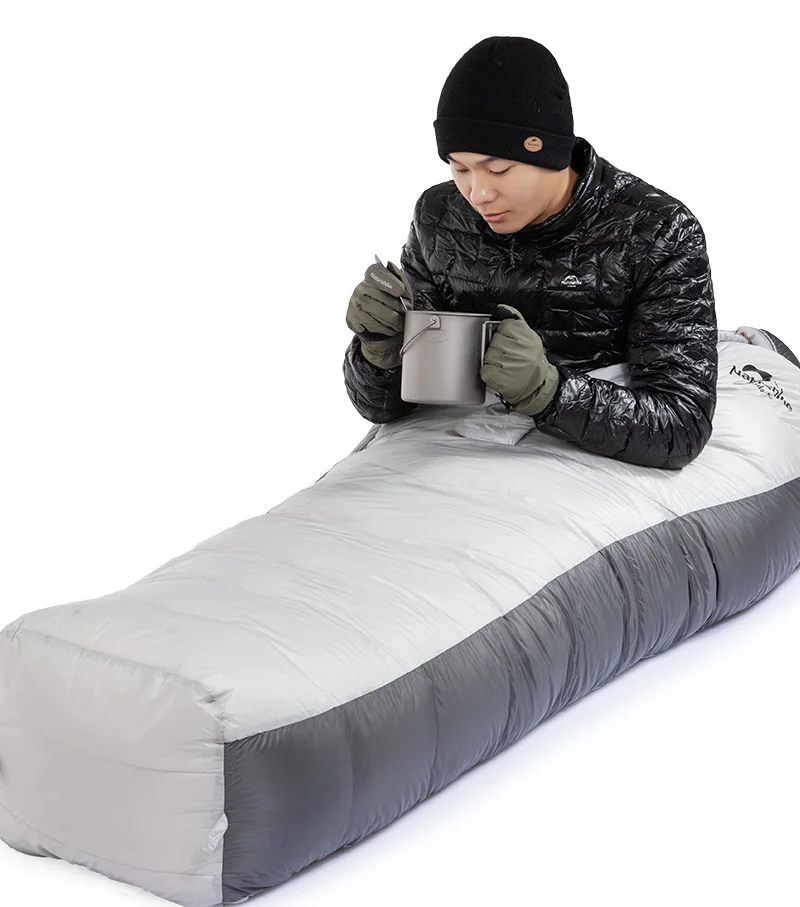 北极高寒鹅绒木乃伊睡袋详情页_03