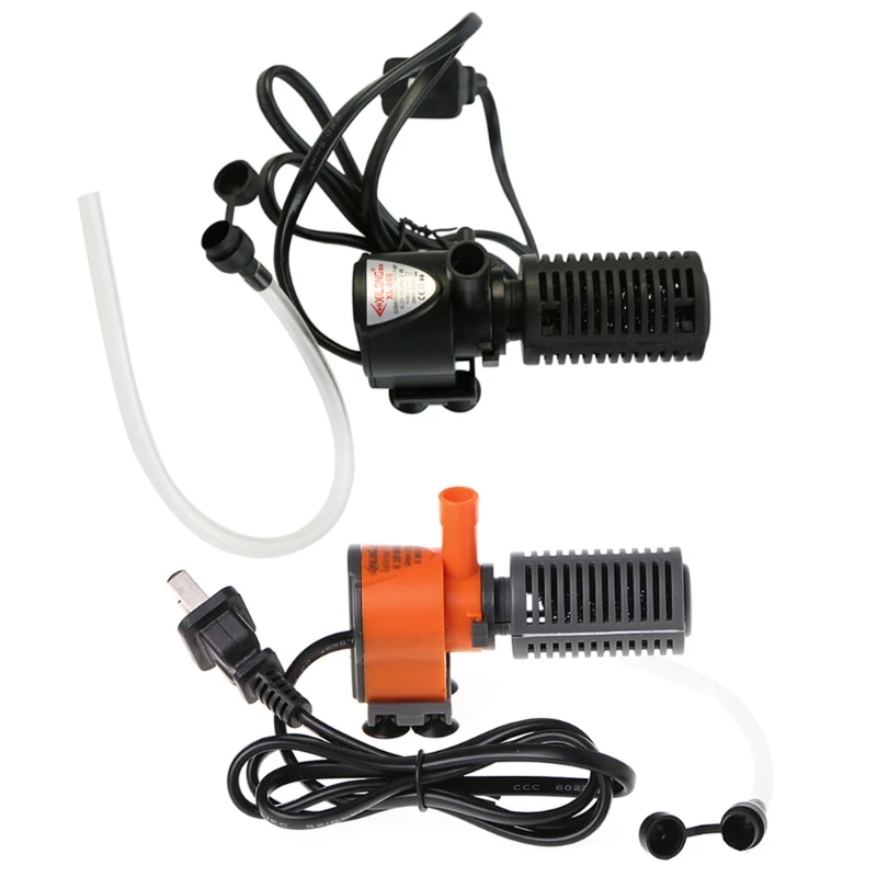 

Mini 3-in-1 Aquarium Water Filter Fish Submersible Internal Tank Pump Spray Bar