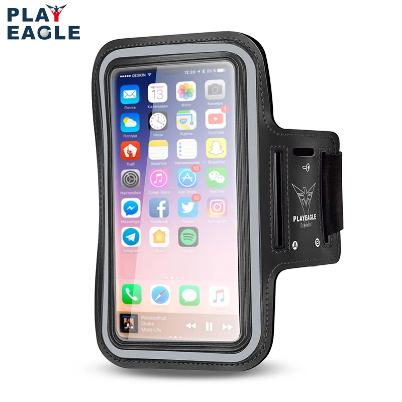 Универсальная сумка PLAYEAGLE на руку для Iphone Meizu Xiaomi бега тренажерного зала чехол с