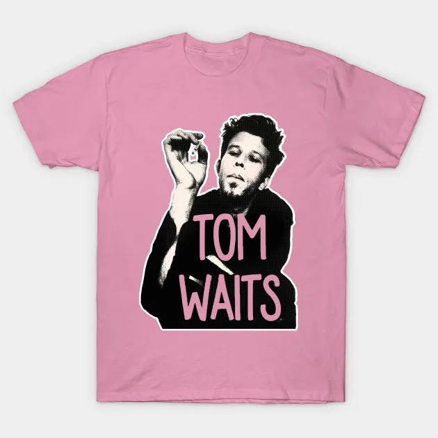 Мужская футболка Tom Waits Ретро стиль Fanart дизайн для женщин и мужчин | одежда