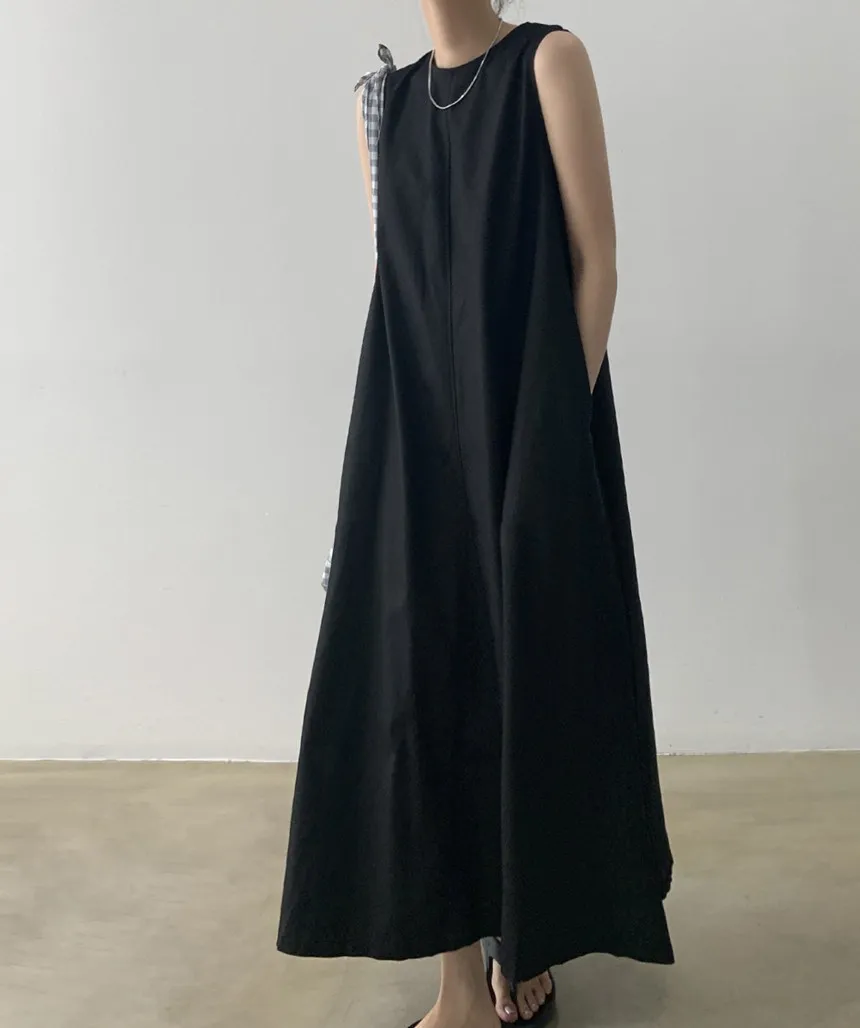 loose tank maxi dress