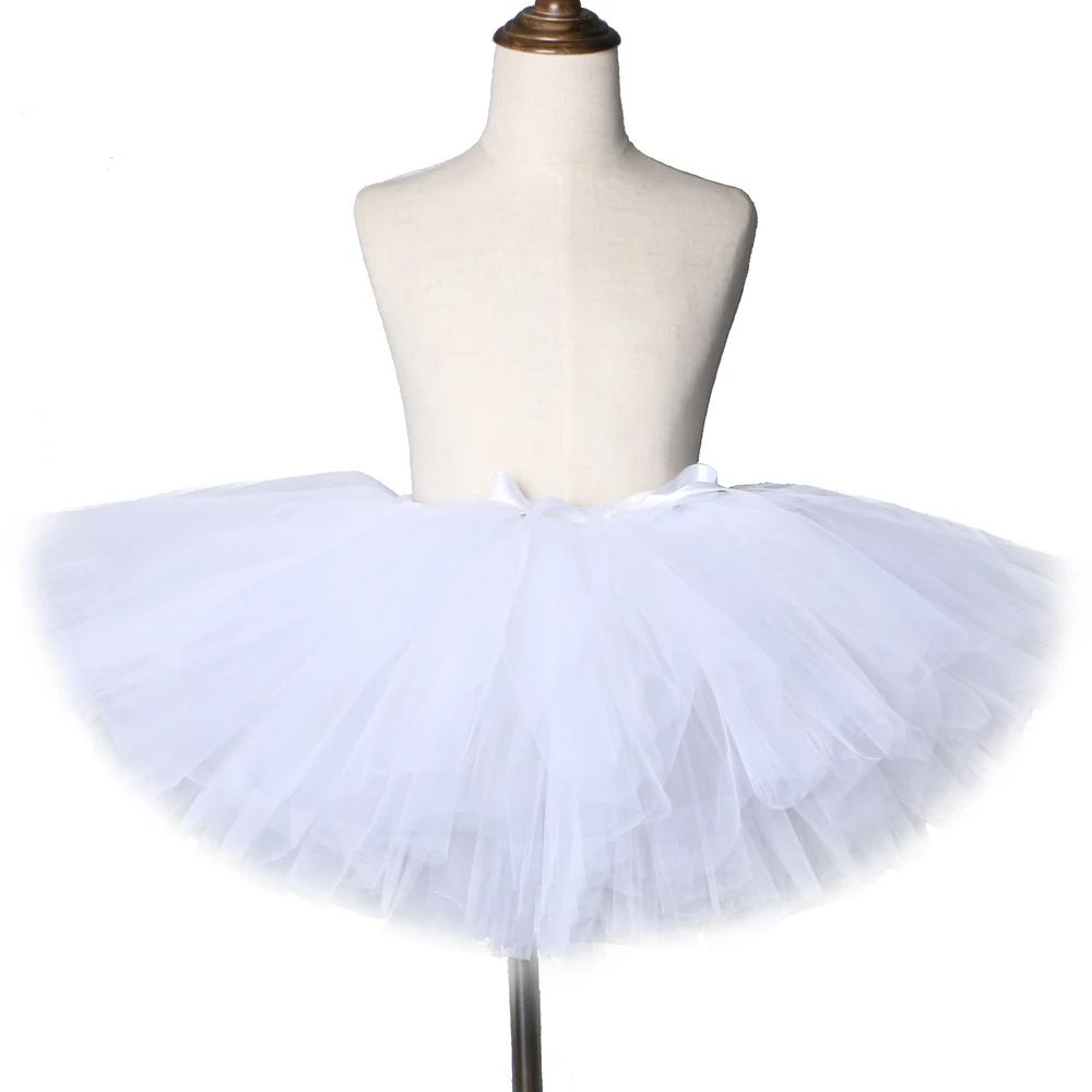 Falda tutú blanca para niña, disfraz de fiesta de Halloween, Tutus de cumpleaños para niña recién nacida, para fotos, faldas de tul para niños|Faldas| AliExpress