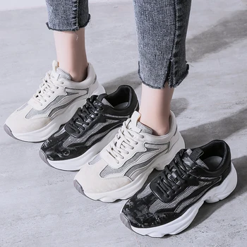 

Retro dad shoes 2020 fashion western mesh breathable ladies casual tennis shoes ladies sneakers Zapatos de mujer