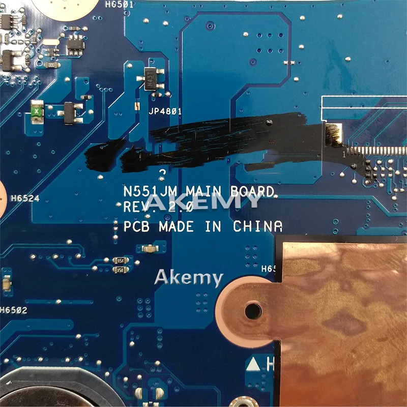 Материнская плата N551JX MB._/i7 4720HQ /AS GTX 950M для Asus N551JW N551JB N551JQ ноутбука|Материнские