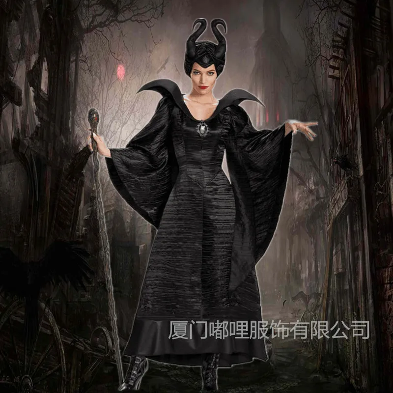 

Photo Shoot Code Division Sleeping Spell Character Play Demon Queen Dark Witch-Halloween Game Uniform