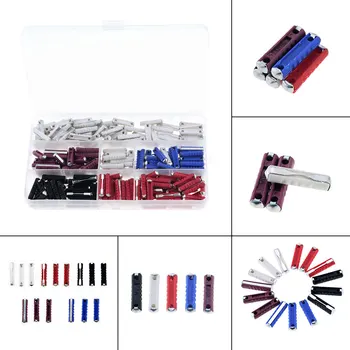 

200PCS/BOX 24x5.8mm Multicolor Car Fuses Assortment Kit AMP 5A 8A 10A 16A 25A For European Old Style Cars