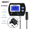 yieryi Portable PH Meter Tester Accurate Digital Pen PH-990 Pocket Aquarium Wine Urine LCD PH Test with Large Screen 1