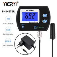 yieryi Portable PH Meter Tester Accurate Digital Pen PH-990 Pocket Aquarium Wine Urine LCD PH Test with Large Screen 1