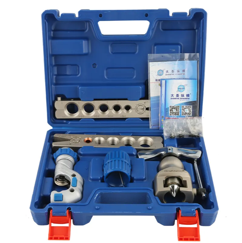 Manual Expanding Tool Kit Double Stud Fixed Expander Kit for Air Conditioning Refrigerator Maintenance 
