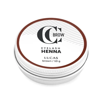 

Henna for coloring eyelashes and eyebrows CC Brow, in a jar, brown, 10g