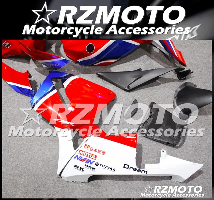 4 подарки ABS мотоцикл полный обтекатель комплект подходит для CBR600RR F5 2005 2006 05 06 cbr600 600RR тела набор красный