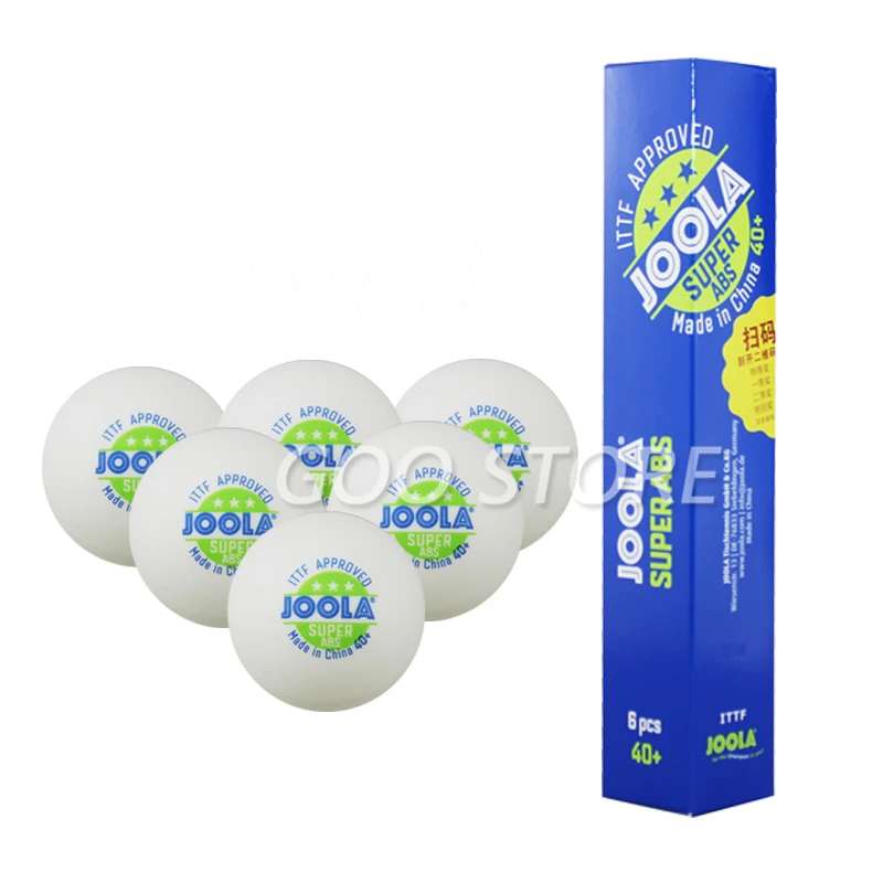 72 Balls JOOLA SUPER ABS 3Star Table Tennis Ball ITTF Approved Plastic