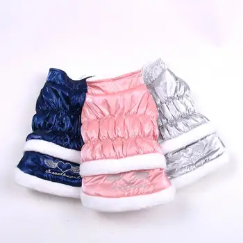 

New Winter Dog Cat Dress Hoodie Sweet Heart Design Pet Puppy Coat Jacket Warm Clothes Apparel Doggie Outfit 6 Sizes