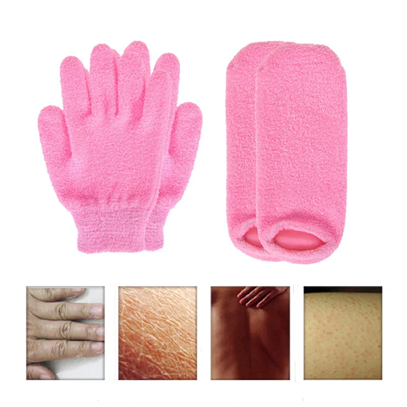 1 Набор многоразовые перчатки для спа гелей уход за телом увлажняющий отбеливающий Отшелушивающий гель для ухода за кожей ног носки тонкий аромат снимает стресс