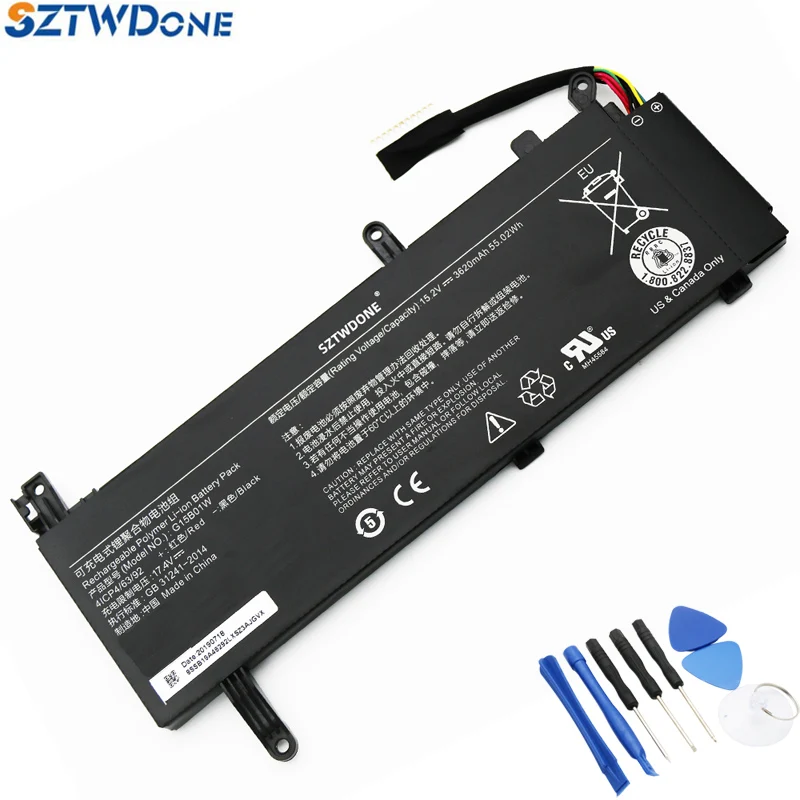 SZTWDONE G15B01W Аккумулятор для ноутбука Xiaomi Gaming Laptop Mi 15 6 ''TiMi TM1705 TM1801 171502-A1/AA/AI XMG1902-AB
