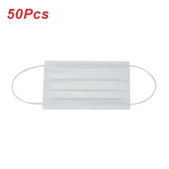 

50pcs Cotton Mouth Masks anti dust mask Windproof Ear Loops Disposable Non-Woven Daily Care Masks dropshipping