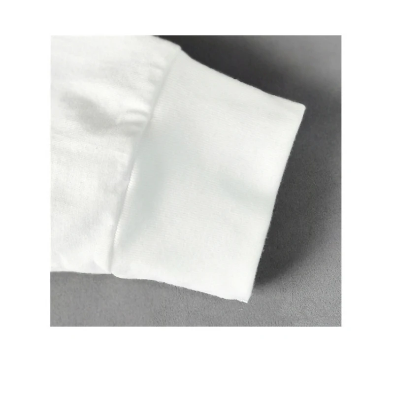 Men's Pure Cotton Retro Cuff Threaded Long Sleeve T-shirt Pure Bottom Shirt TEE for Men and Women Men's Pure Cotton Retro Cuff Threaded Long Sleeve T-shirt Pure Bottom Shirt TEE for Men and Women