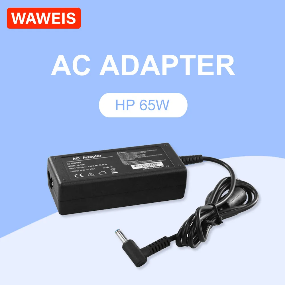 Зарядное устройство WAWEIS для ноутбука HP Envy 17 6 14 Pavilion 15 PPP009C 15-J009WM 65 Вт 19 5 в а |