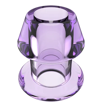 Hollow Anal Plug 5 Sizes Butt Plug Anal Dilator Enema Soft Speculum Prostate Massager Sex Toys For Woman Men Gay Adult Products 6