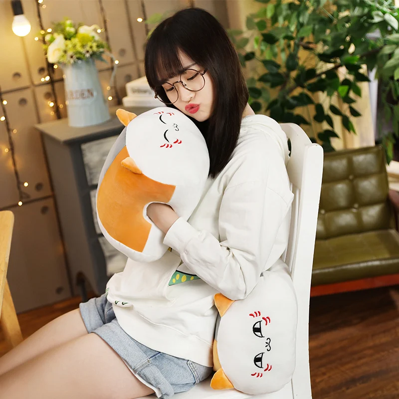 30*25 см мягкие Kawaii Cat плюшевые игрушки с животными из мультфильмов для подушки куклы зимние теплые руки прекрасный чучела офис Nap Подушка для девочек подарок