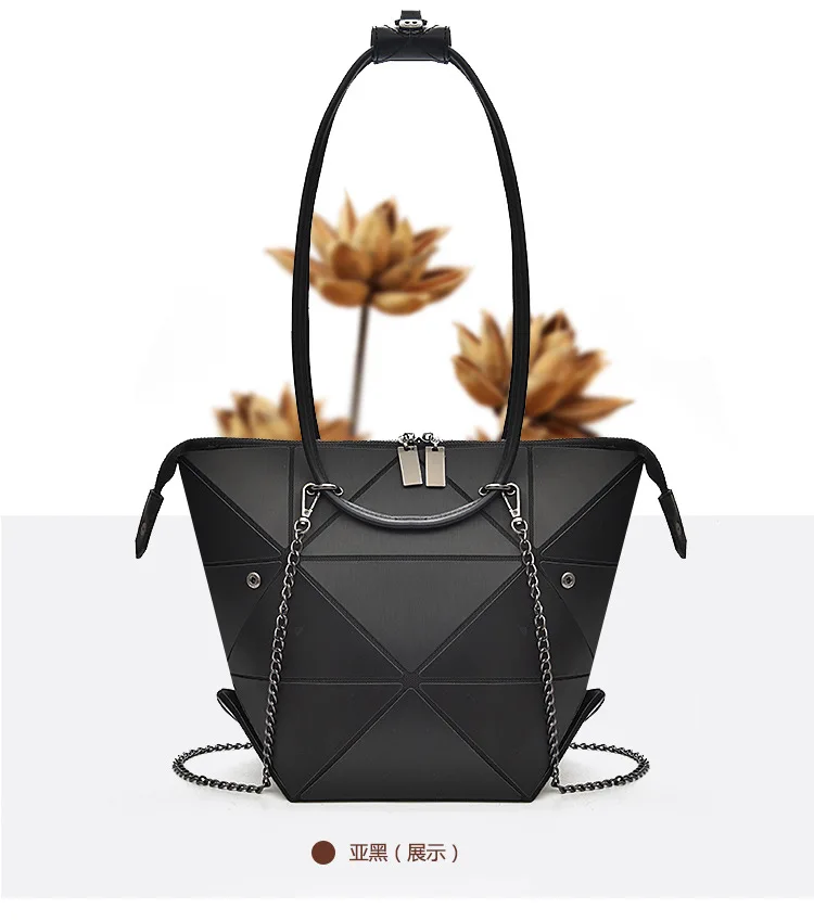Перинатальная сумка для девочек, новая складная Геометрическая Сумка, Сумка с бриллиантами, сумка на одно плечо