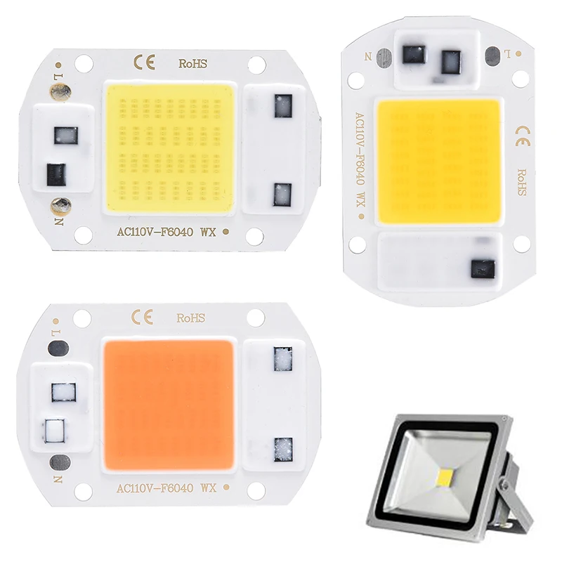 IC Driver LED Beads Bulb COB Lamp Chip 110V Input Integrated 20/30/50W