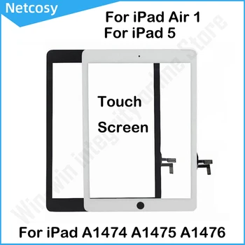 

For iPad Air 1 LCD Outer Touch Screen Digitizer Front Glass Display Touch Panel Replacement For iPad 5 A1474 A1475 A1476