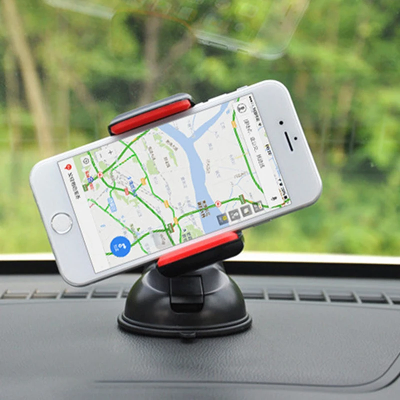 

Lovebay Mobile phone bracket retractable navigation rotary suction cup dashboard lazy car holder For iPhone XS Xiaomi GPS Holder
