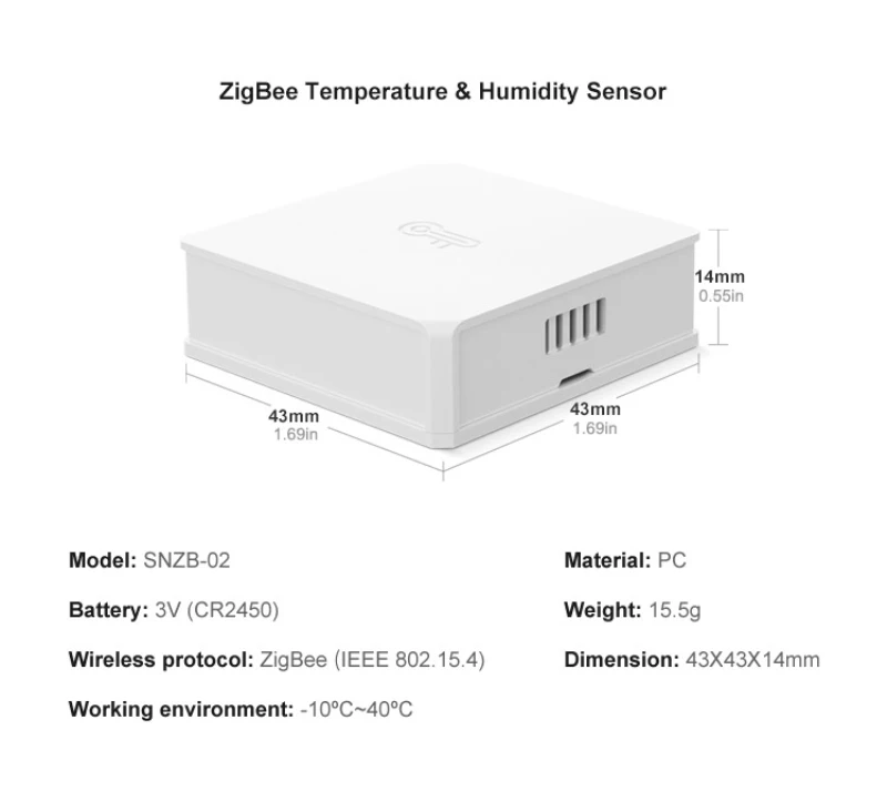 Inteligente e Sensor de Umidade Sincronizar o Trabalho do Sensor em Tempo Real com Ponte Sonoff Zigbee Temperatura Ewelink Snzb-02 5 sensor em tempo real com ponte sonoff zigbee