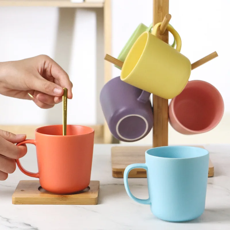 330ml Creative Ceramic Mug with Tea Bag Holder