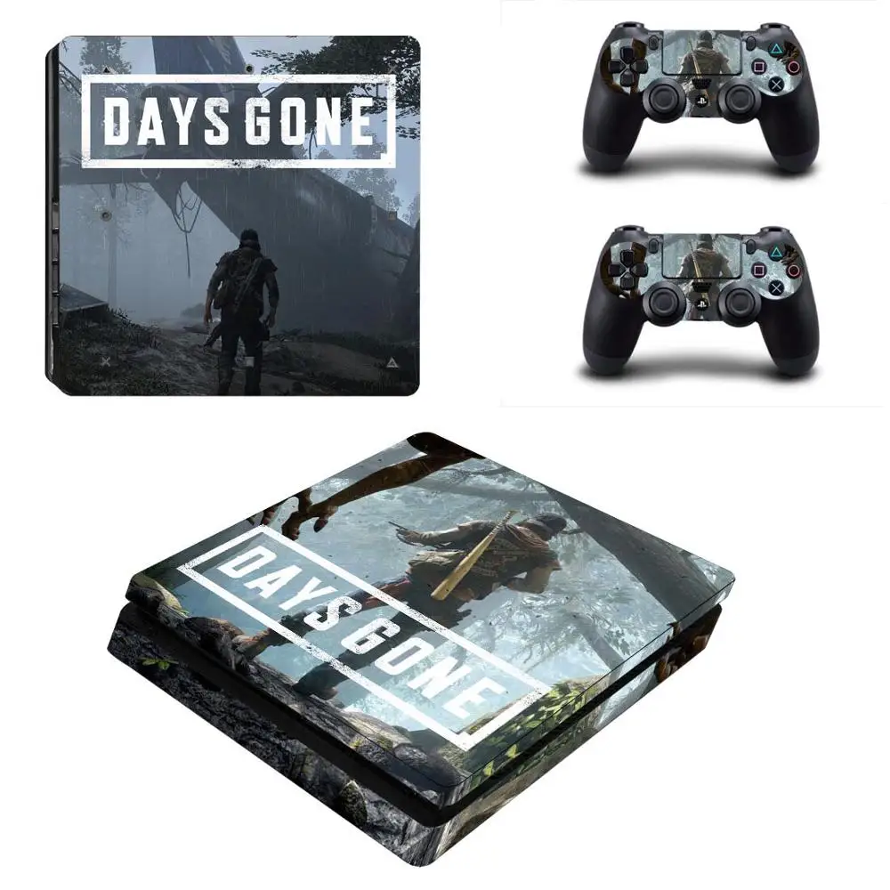 Days Gone PS 4 PS4 Slim sticker s Skin для sony playstation 4 play station 4 Slim консоль и контроллер Skins Vinilo sticker - Цвет: YSP4S-3655