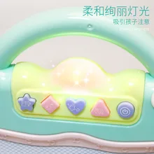 Детская игрушка, музыкальный цветной блокнот для рисования, многоцветная магнитная доска для рисования, Обучающие устройства для рисования