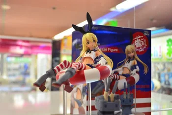 

Japan Anime Kantai Collection TAITO Shimakaze Swimsuit Ver PVC Action Figure Decoration Model Toys Sexy girls Doll dropshipping