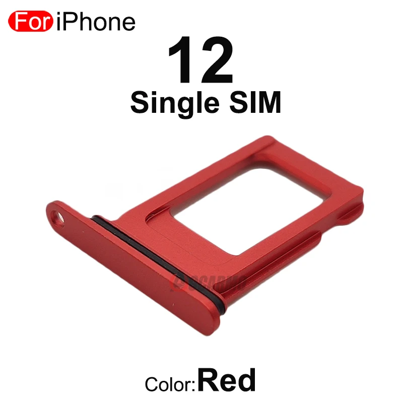 애플 아이폰 12 싱글 듀얼 SIM 카드 트레이 홀더 슬롯 서랍 교체 부품