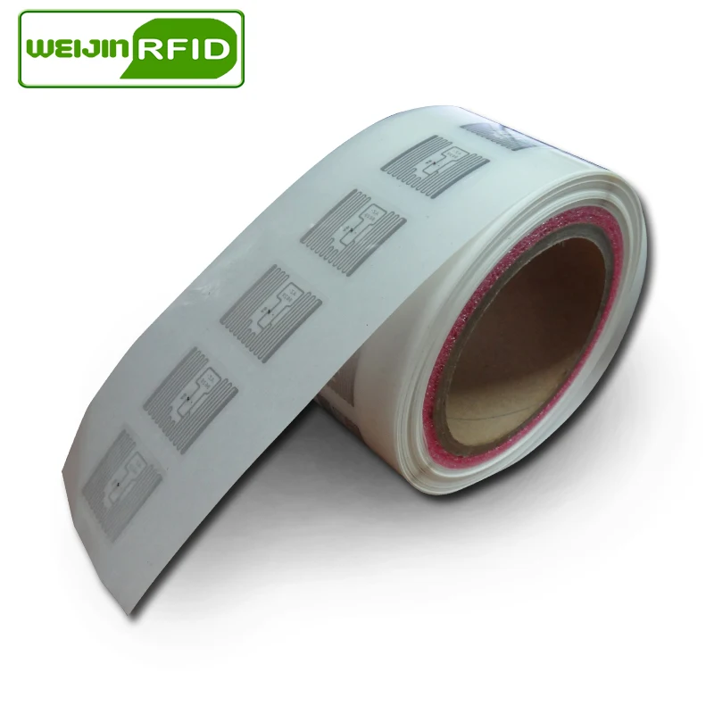 RFID метка UHF наклейка Alien 9629 EPC 6C влажная инкрустация 915mhz868mhz860 960MHZ Higgs3 500 шт