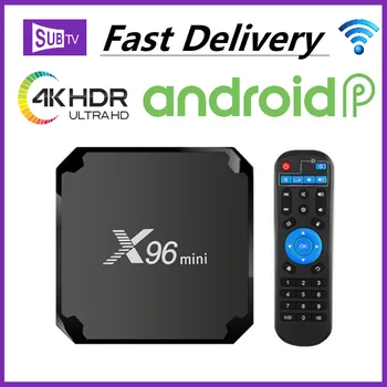 

X96 Mini Android 9.0 TV Box Amlogic S905W Quad Core Germany Belgium Nederland Arabic Europe Smart TV Box 4K X96mini Set Top Box