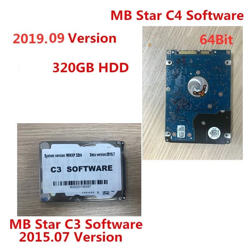 2020 Новинка для диагностики MB Star Diagnosis C3 2015 07/C4 06 HDD Диагностика SD Connect TC4 полное