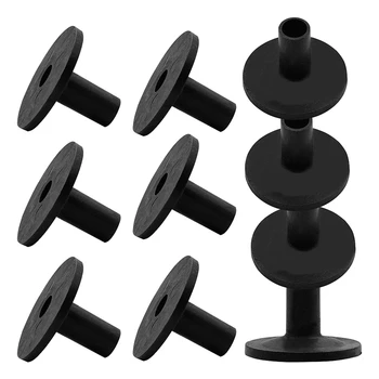 

10Pcs Portable Accessory Cymbal Sleeves Set Instruments Rustproof for Drum Durable Practical Percussion Stand with Flange Base
