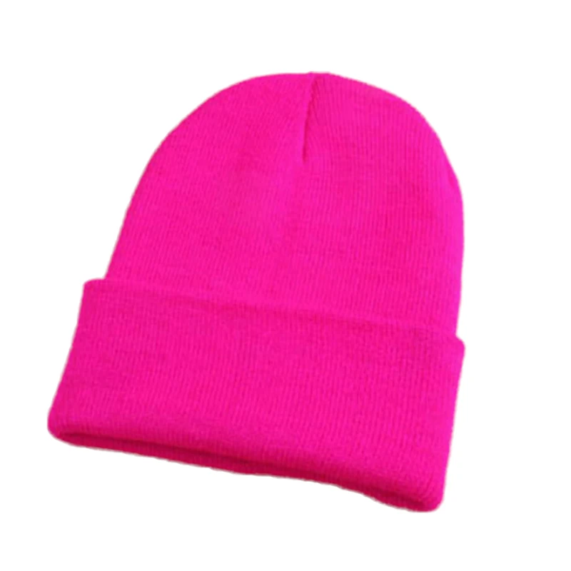 

Comfortable 10 Colors Plain Beanie Knit Cap Skull Hat Warm Solid Warm Cuff Blank Beany Unisex Women Men Winter Autumn Soft Hats