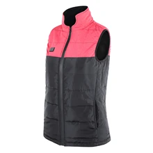 USB Upgrade Smart Dual-Control Women's Cotton-Padded Jacket Stand-Up Collar Middle Aged Elderly Electric Heating Vest Waterproof
