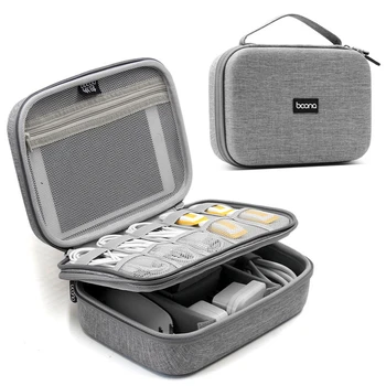 

Travel Power Bank Digital Cable Bags Business Trip Headset Organizer Packs Electronic Gadget Storage Packing Accessories Supplie
