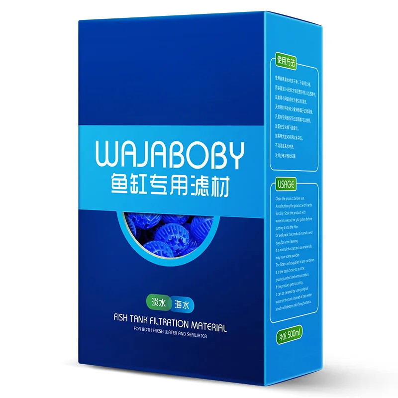 

Biological Filter Media Aquarium Filtering Material Biologic Filter Media Ball 500ml Reusable Freshwater Seawater With Mesh Bag