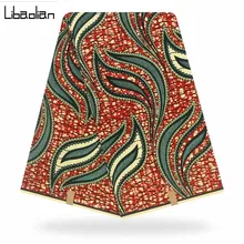 Анкара Африканский настоящий голландский воск принт ткань хлопок настоящий воск для лоскутного шитья хлопок материал 6 ярдов F911-11