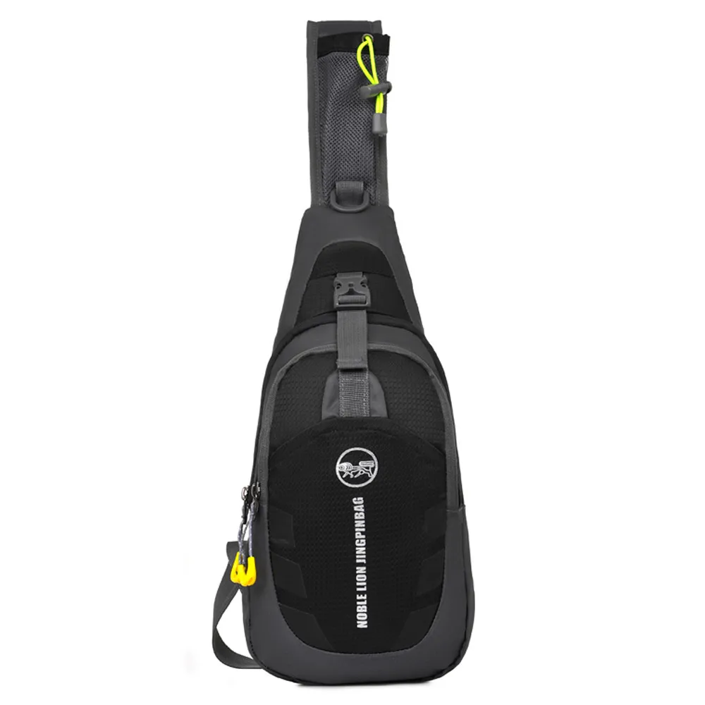 

Unisex Oxford Hit Color Shoulder Bags Chest Pack Hit Color Single Shoulder Strap Back Bag Crossbody Bags for Women Men &&6